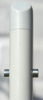 Wand-Clip Paravent - 2x - mit Schrauben und Dbeln - als Standard Zubehr Sichtschutz Paravent