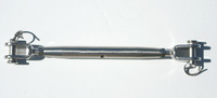 Spannschlo 4 mm - hochwertiger Marine Edelstahl A4:  Wantenspanner, Gewindespanner fr konkave Sonnensegel
