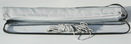 Packungsinhalt - Balkonumrandung  B65 x L500 cm - Farbe uni hell silbergrau - Sichtschutz fr Balkon und Windschutz Terrasse