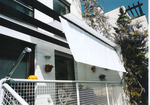 Galerie: Bausatz Balkon-II  fr Balkone mit Handlauf und Decke: Sonnensegel in Seilspanntechnik fr Balkon Sonnenschutz